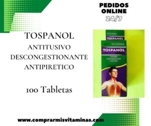 TOSPANOL 100 Tabletas