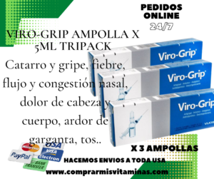 VIRO-GRIP AMPOLLA X 5ML TRIPACK